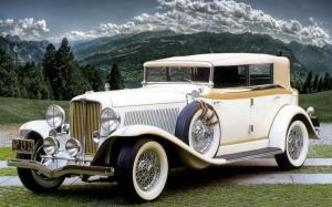 Auburn 12-161A Custom Dual Ratio Convertible Sedan '1933